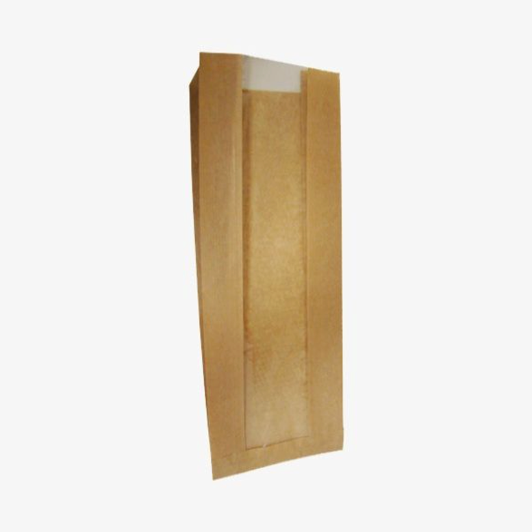 •Paperipussi 14x7x37cm ruskea / 0,05€/kpl