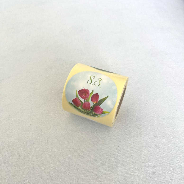 ø Tarrat 60mm "Naistenpäivä 8.3." 200kpl