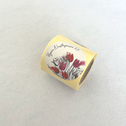 ø Tarrat 60mm Naistenpäivä 200kpl
